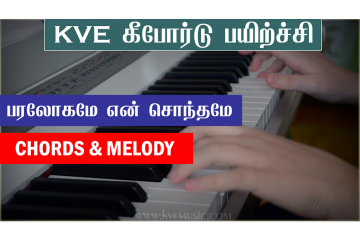 Paralogame en sondhame- chords and melody music notes-kvemusic
