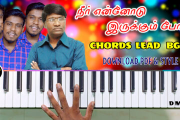 Neer Ennodu irukum Pothu - Moses Rajasekar Abcd Notes -Tamil Christian Song Keyboard Notes - Kve Music